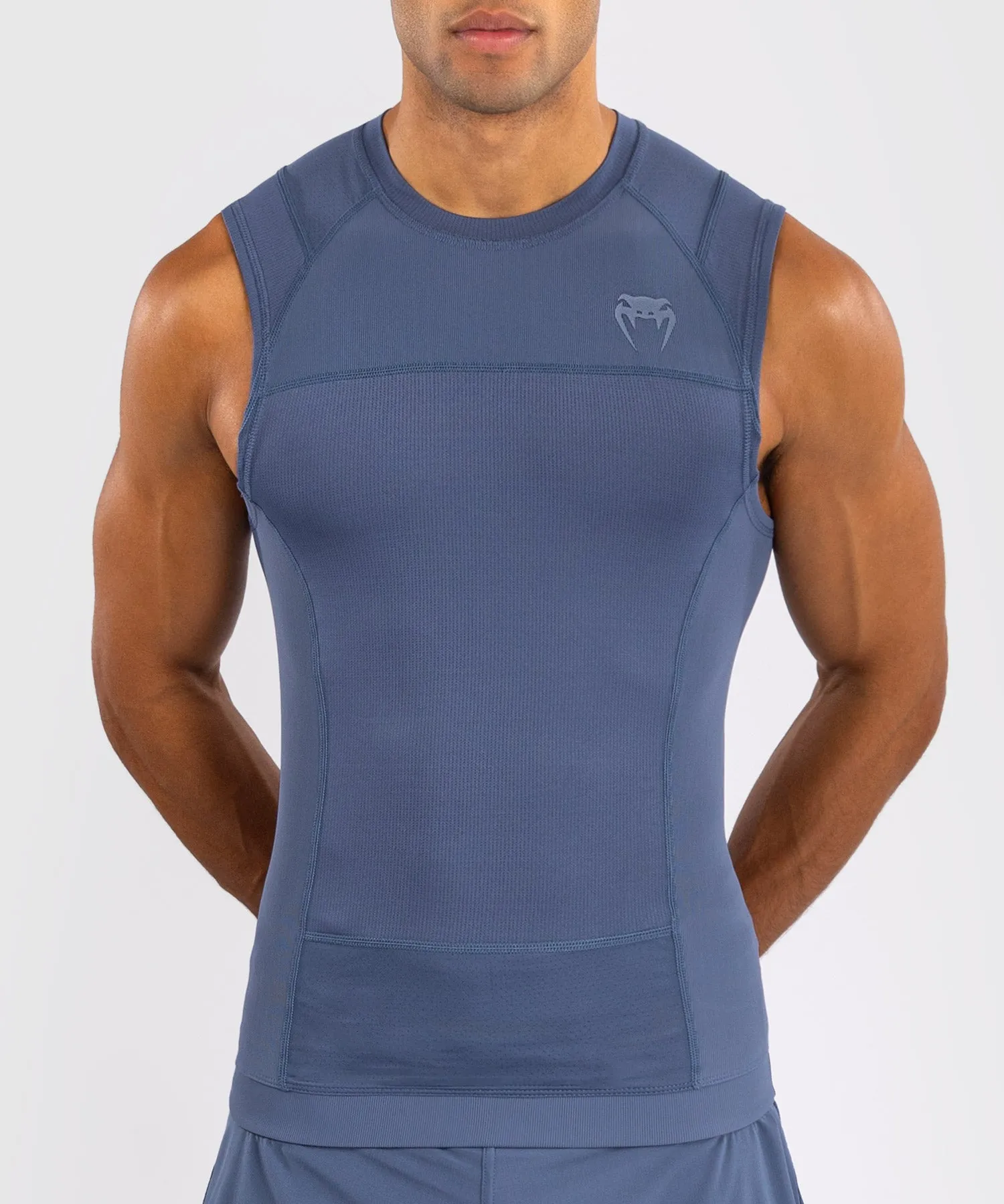 Venum G-Fit Air Men's Sleeveless Rashguard - Foggy Blue