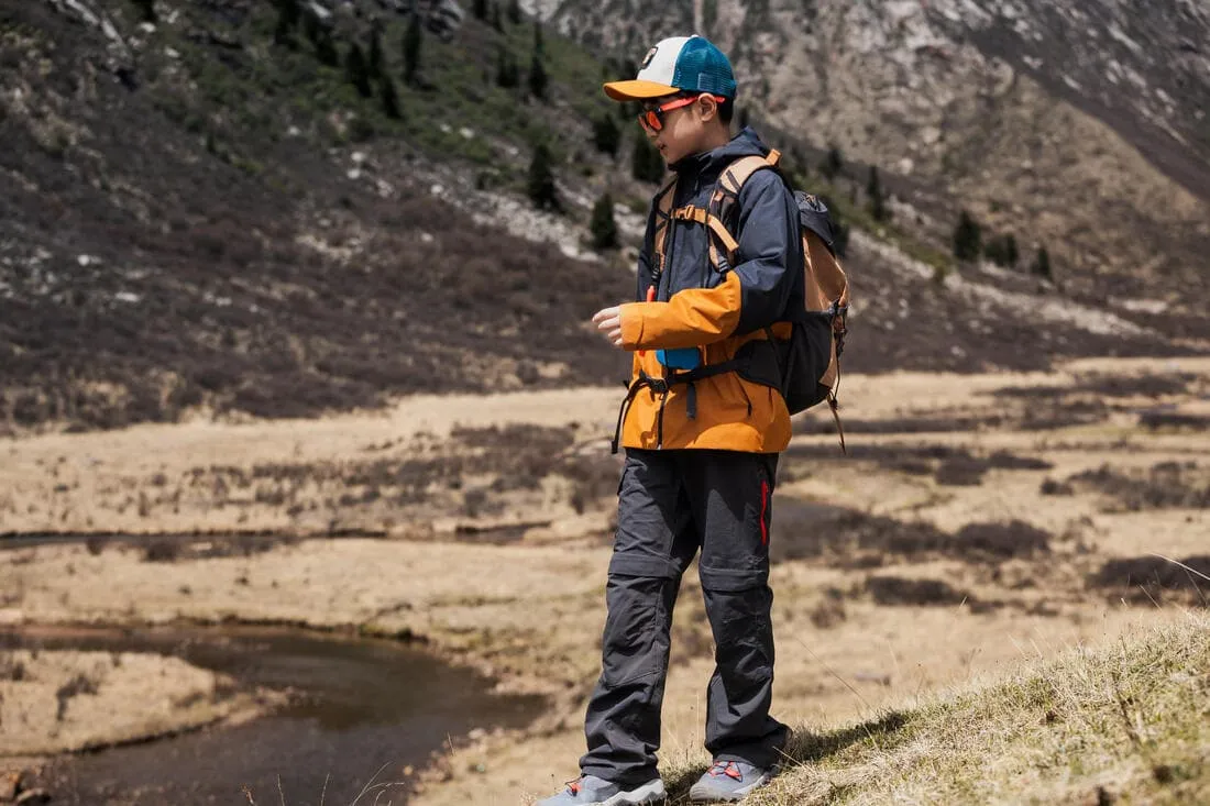 Veste imperméable de randonnée enfant 7-15 ans, MH500 girs