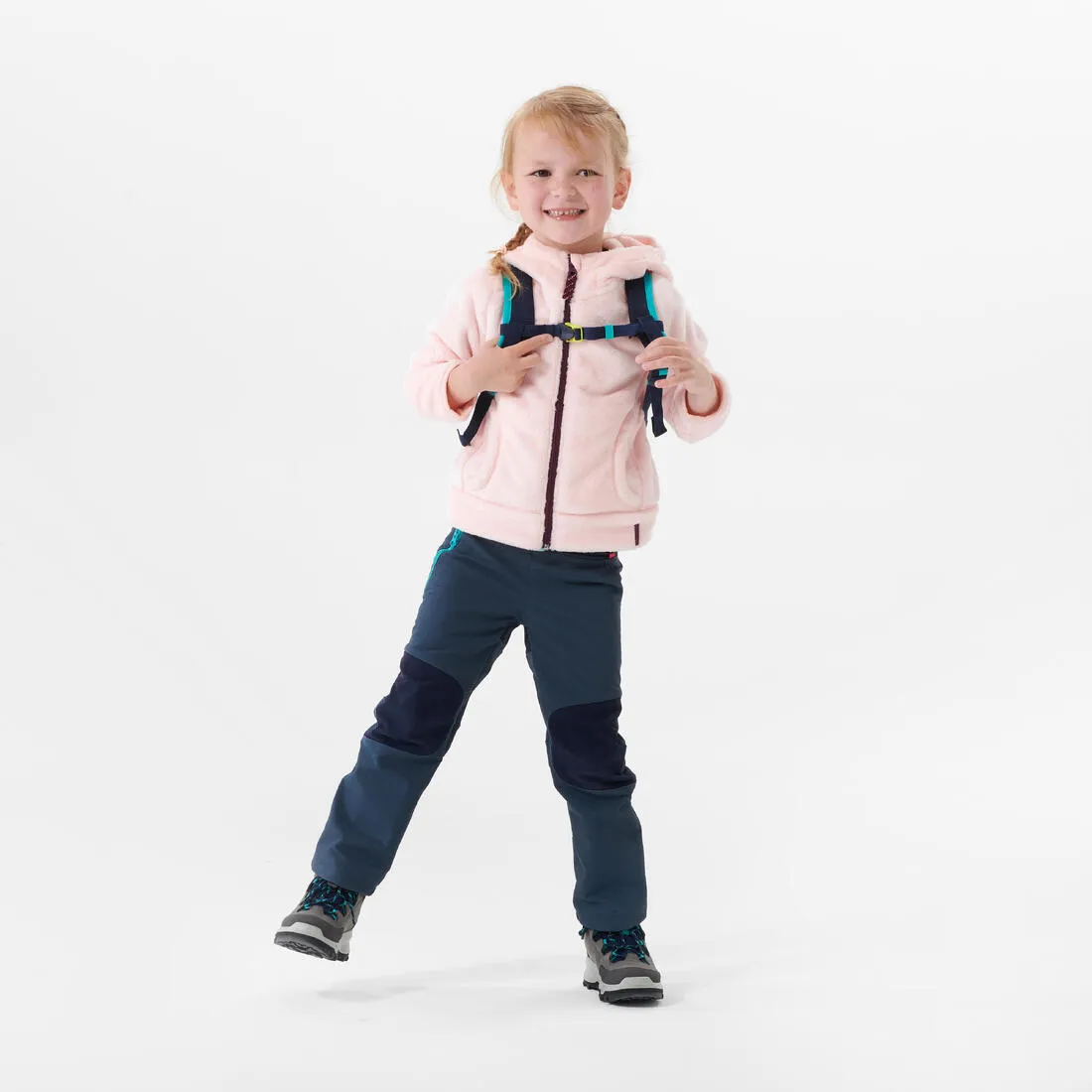 Veste polaire chaude de randonnée - MH500 - enfant 2- 6 ans