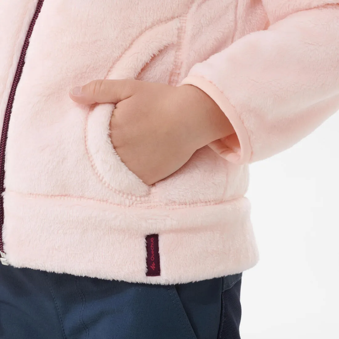 Veste polaire chaude de randonnée - MH500 - enfant 2- 6 ans