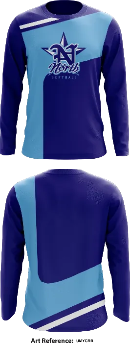 Waukesha North Core Men's LS Performance Tee - UMyCRb
