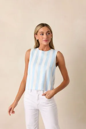 Whitby Tank Top in Baby Blue