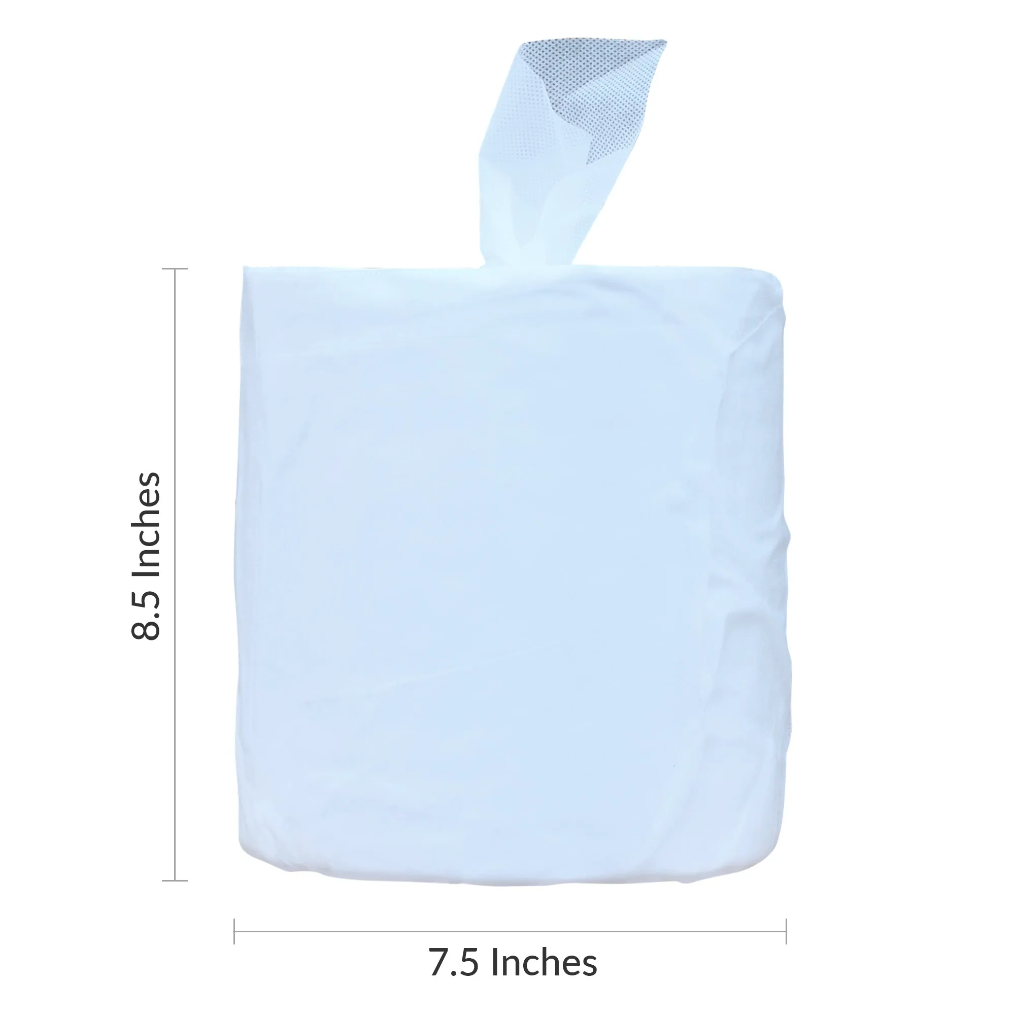 Wipes 4 Health Gym Wipes for Equipment and Surfaces - 3600 Citrus-Scented 8" x 6" Wipes - 4 Large Rolls - Quat-Based Formula