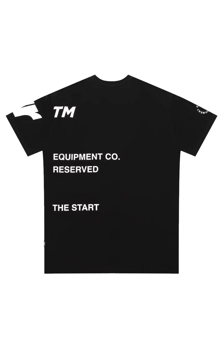 WNDRR CUT OFF CUSTOM FIT TEE - BLACK