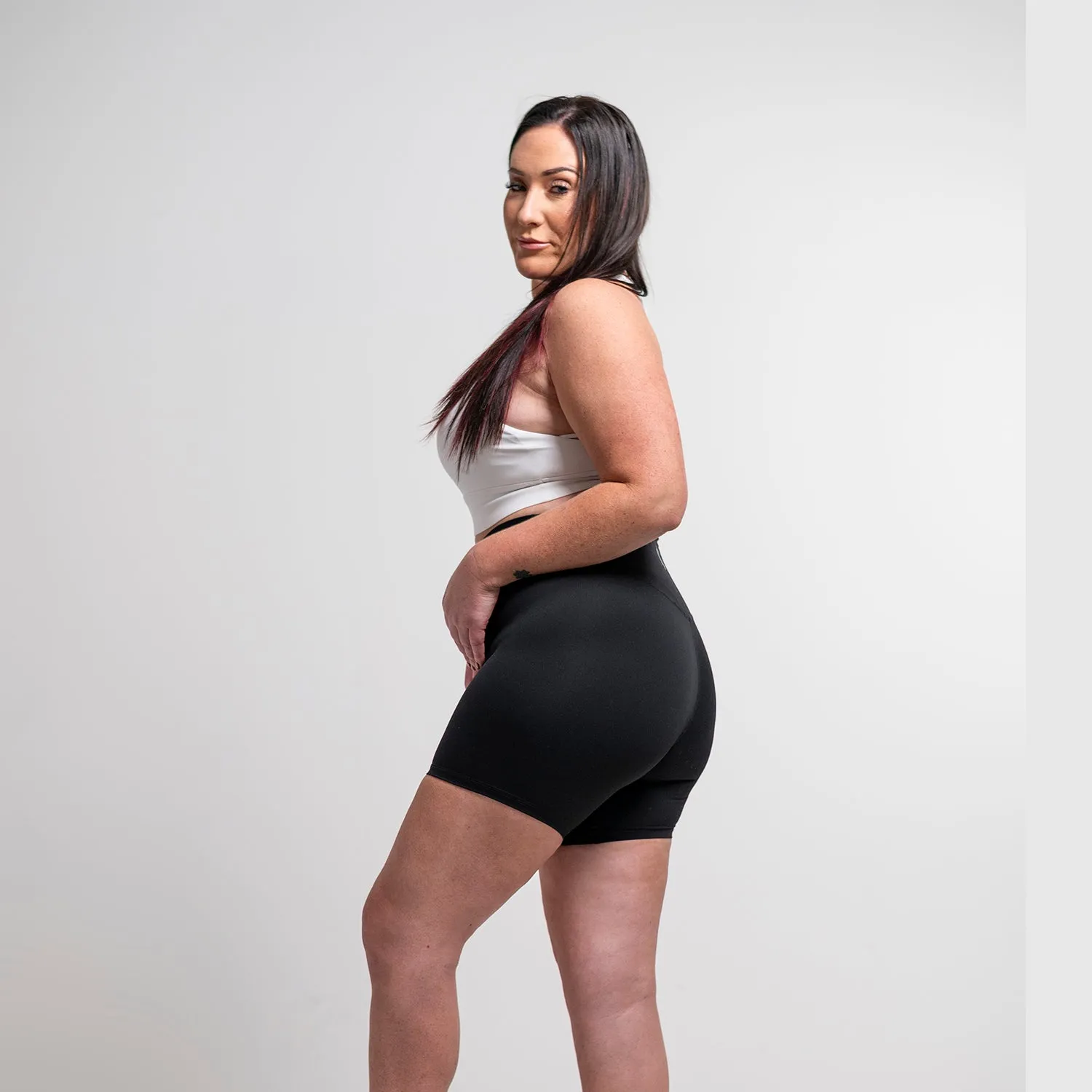 Women Gym Shorts Black