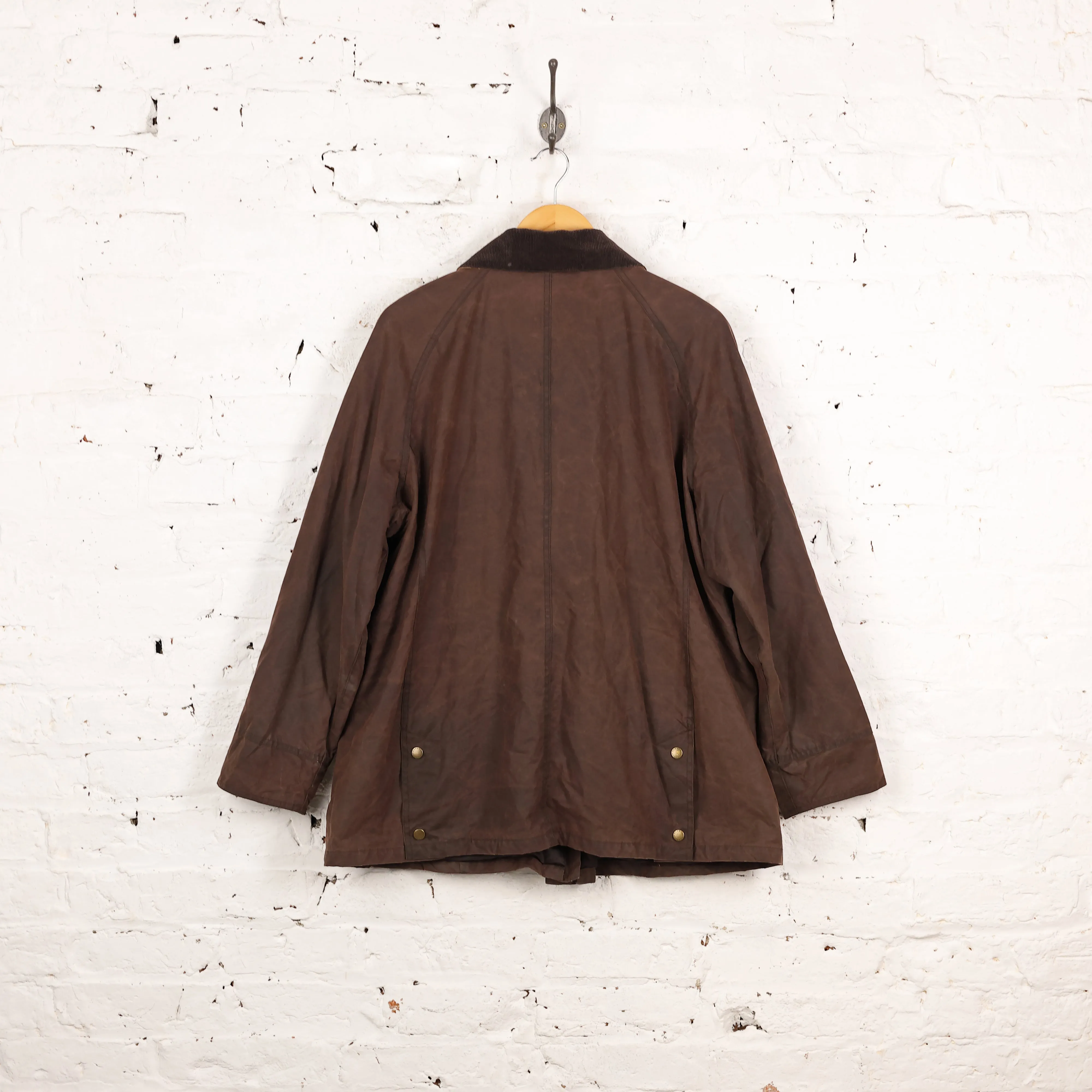 Women's Barbour Beadnell Wax Jacket - Brown - Women's XL