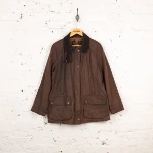Women's Barbour Beadnell Wax Jacket - Brown - Women's XL