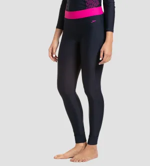 Women's Endurance 10 Active Leggings - True Navy & Electric Pink