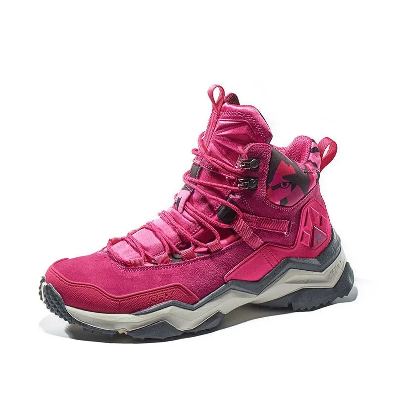Women's hiking shoes waterproof trekking shoes lightweight anti-slip mountaineering shoes for tourism
