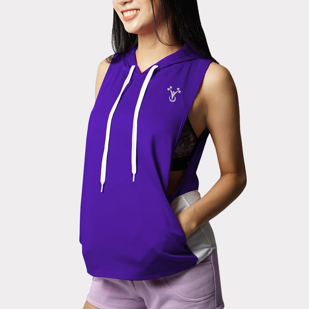 Women's Lite Sleeveless Hoodie