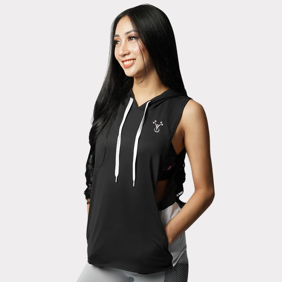 Women's Lite Sleeveless Hoodie