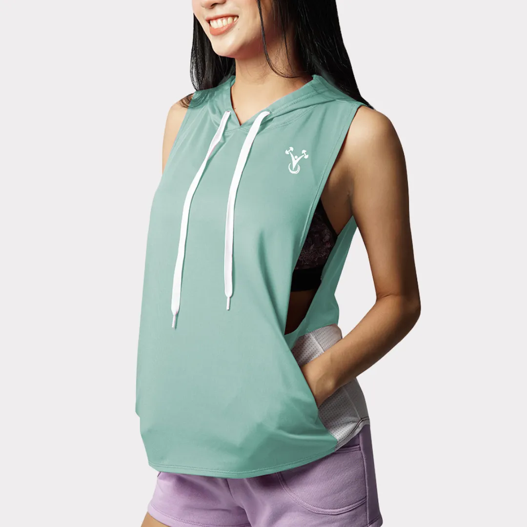 Women's Lite Sleeveless Hoodie