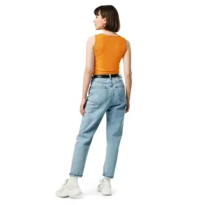 Women's Mustard Yellow Crop Tank Top
