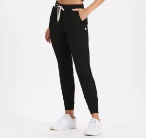 WOMEN'S PERFORMANCE JOGGER - HEATHER BLACK