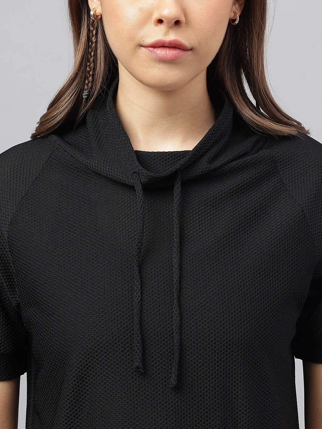 Women's self design sweat top