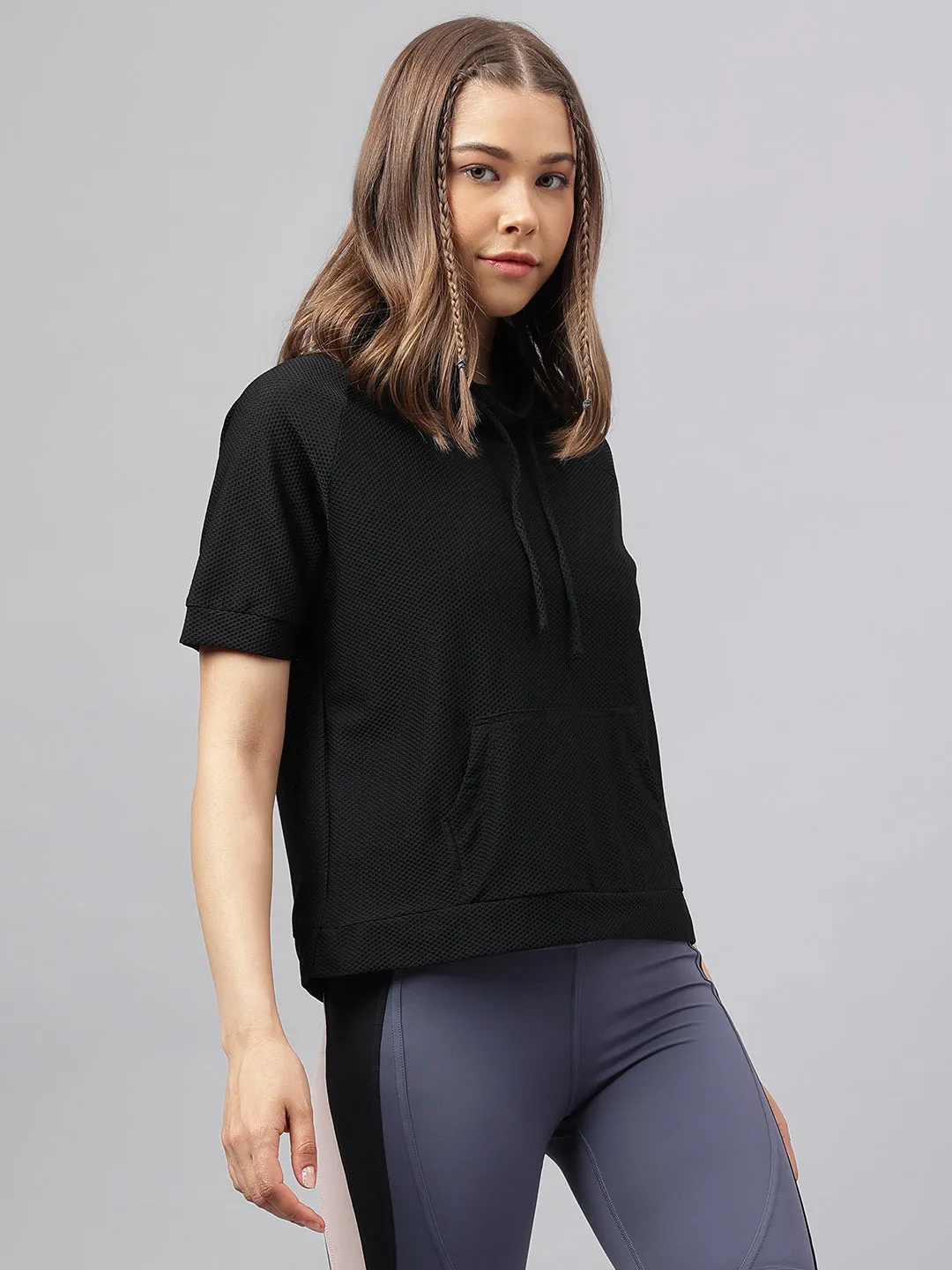 Women's self design sweat top