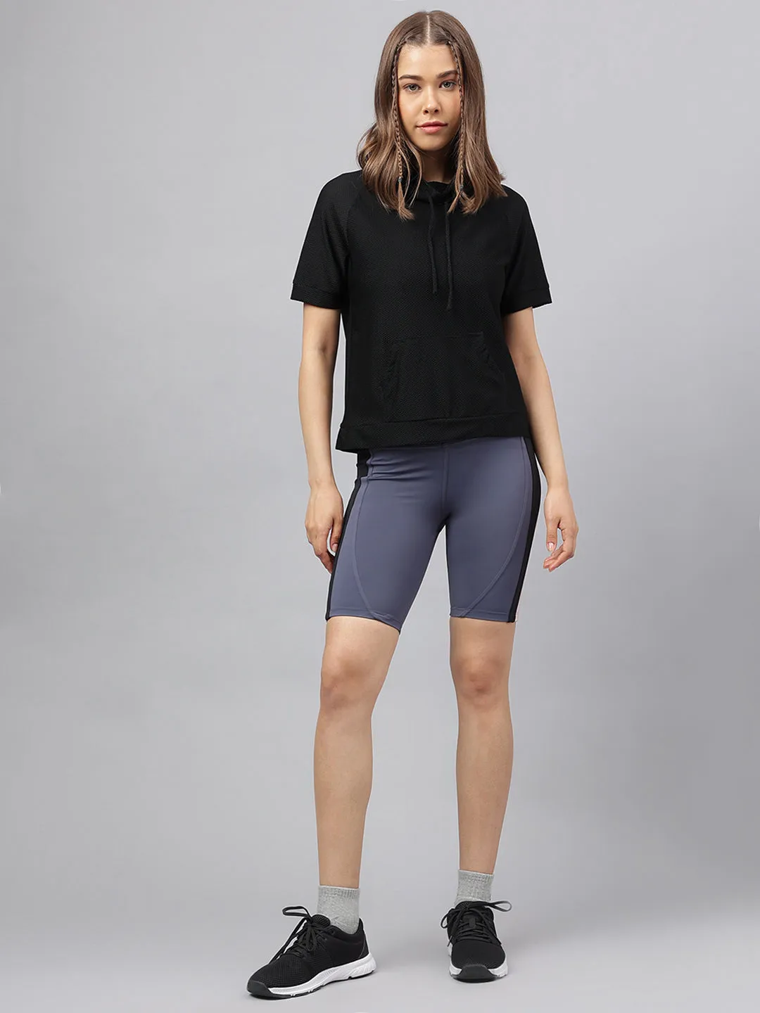 Women's self design sweat top