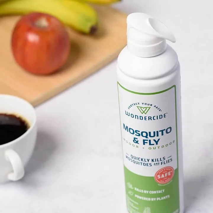 Wondercide Natural Mosquito & Fly Spray for Indoor   Outdoor