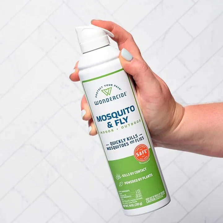 Wondercide Natural Mosquito & Fly Spray for Indoor   Outdoor
