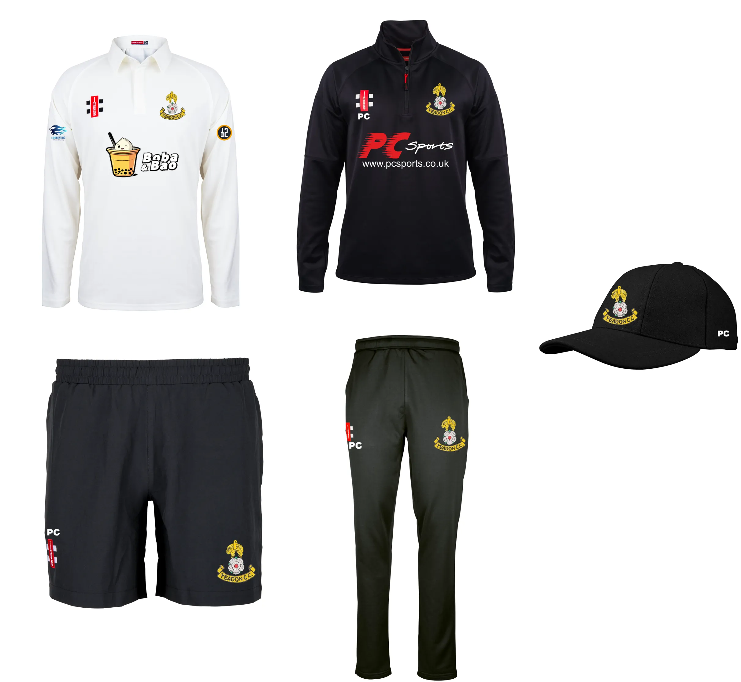 Yeadon C.C. L/S Shirt Thermo Pack Deal