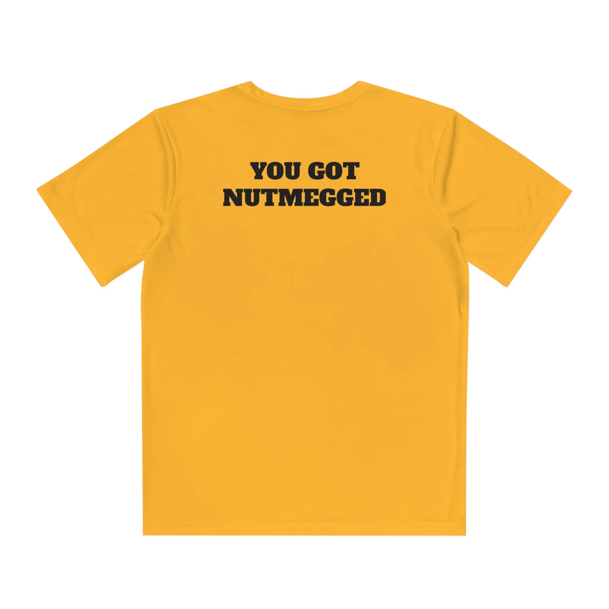 YOU GOT NUTMEGGED Youth Athletic T-Shirt (Unisex)