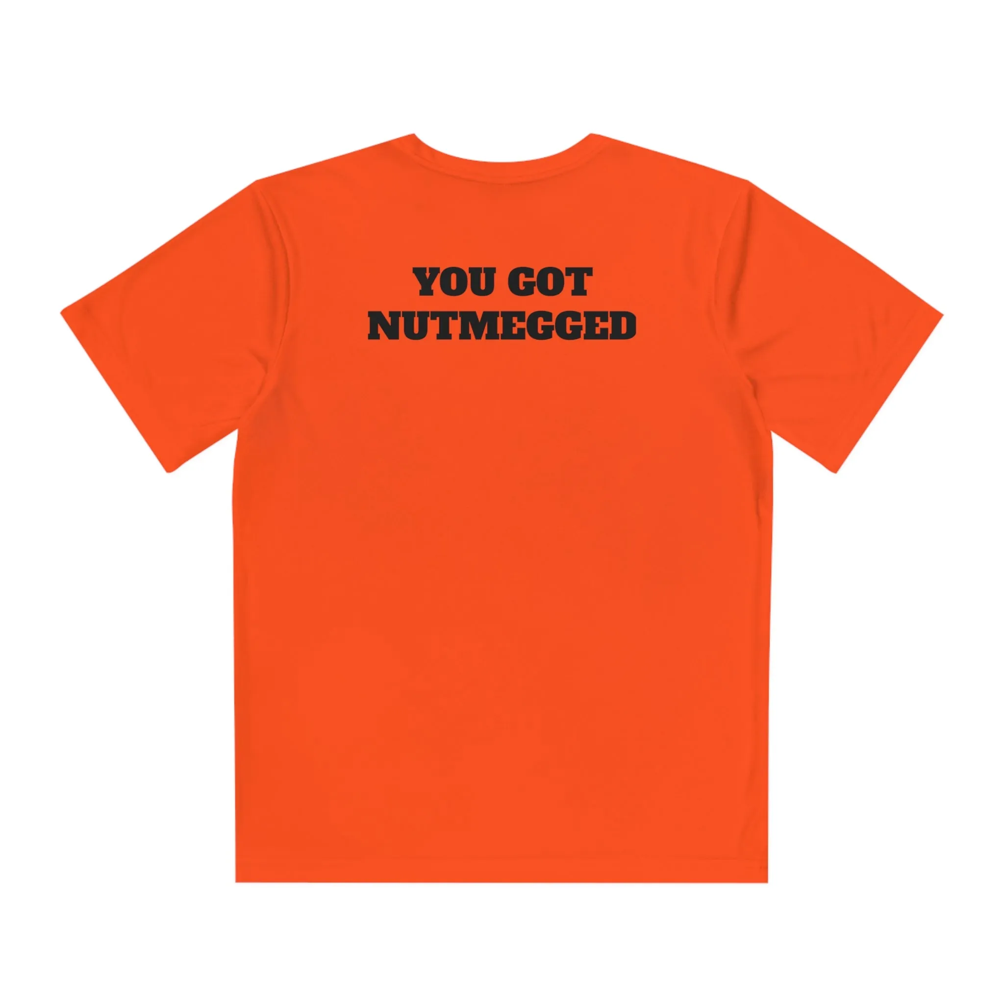 YOU GOT NUTMEGGED Youth Athletic T-Shirt (Unisex)