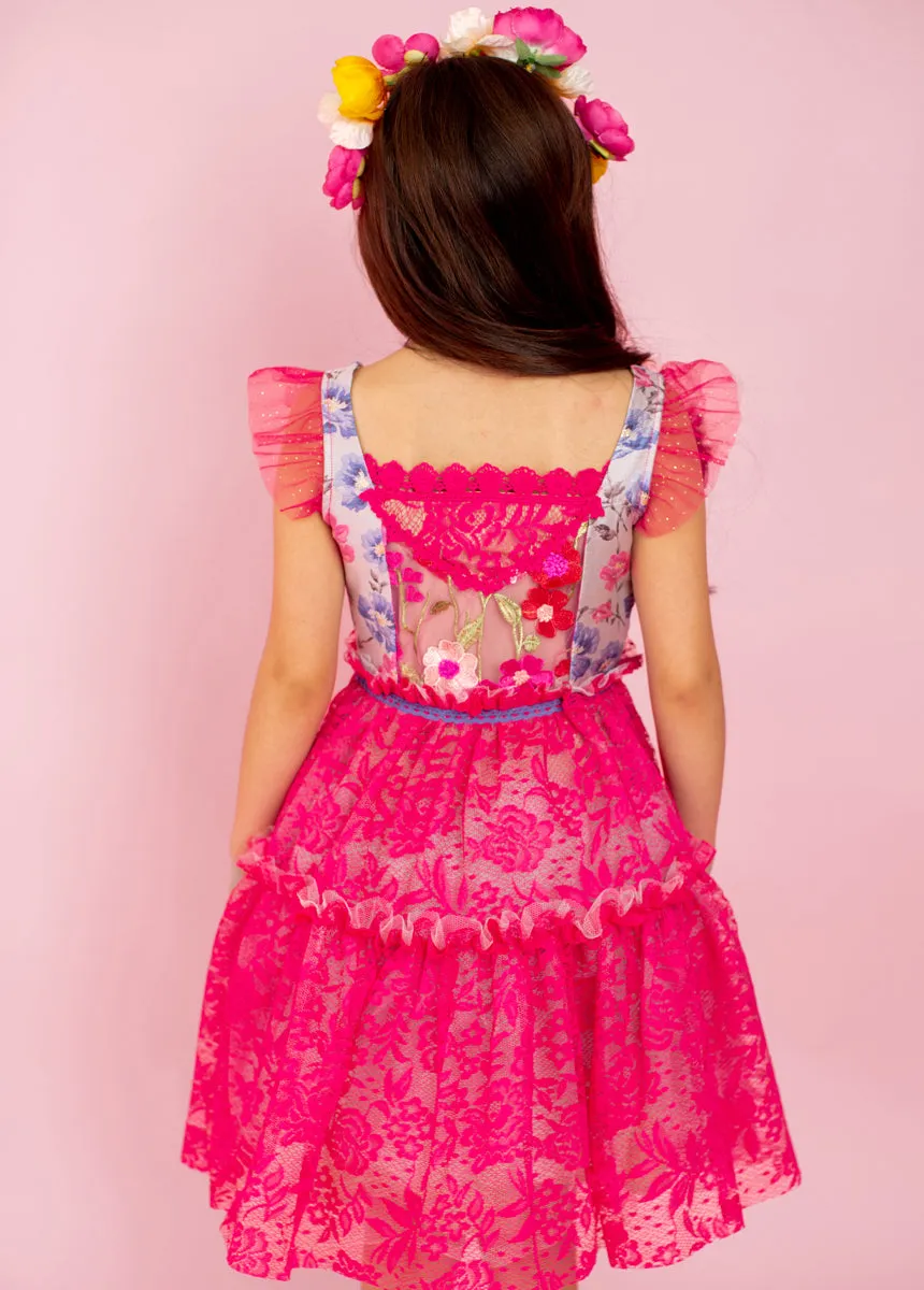 Zaliki Dress in Fuchsia