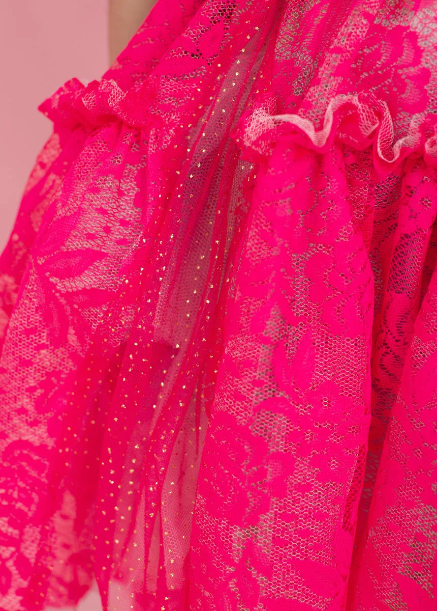 Zaliki Dress in Fuchsia